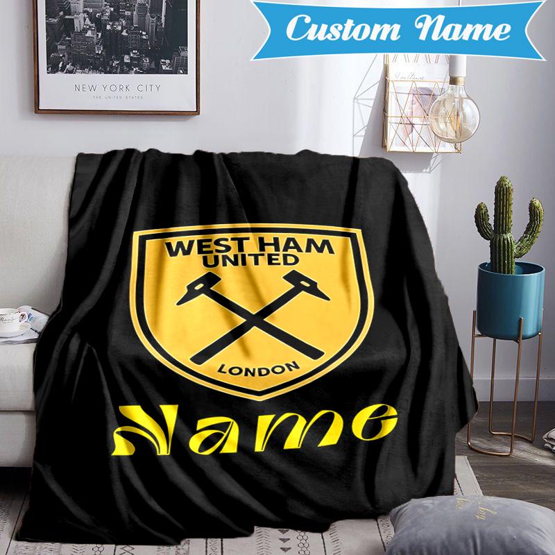 Custom Name Coat Arms hammer Blanket Lightweight Ideal Bedding Blanket Perfect for Travel, Camping, Living Rooms, Sofas, Christmas gift