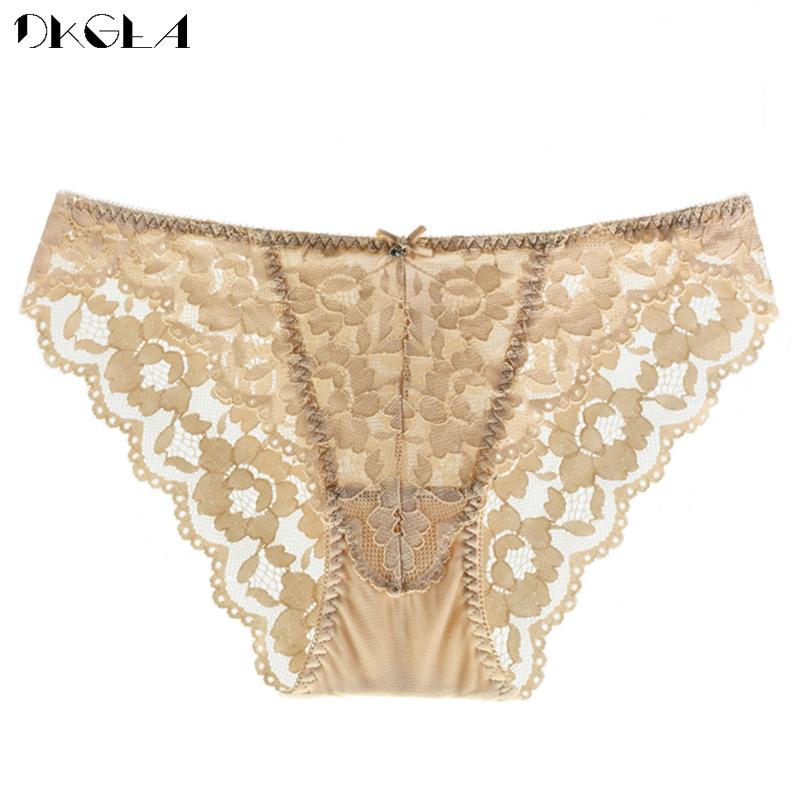 DKGEA Трусы с низкой посадкой, сексуальное нижнее белье, женские трусики, кружевные трусы, прозрачные