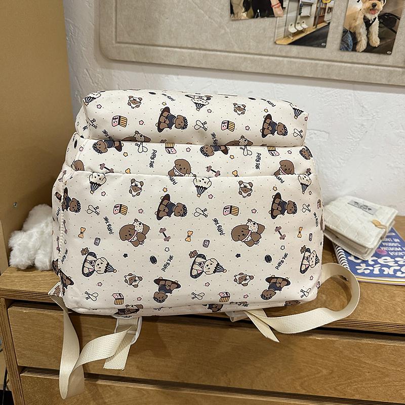 Women's Schoolbag Junior High School Students' Large Capacity Lightweight Travel Backpack Commuter Backpack