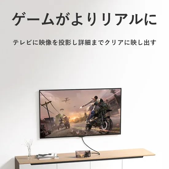 VENTION USB-C HDMI Кабель, 2 м, Черный, Совместим с HDCP, Алюминиевый сплав, Хлопковая оплетка