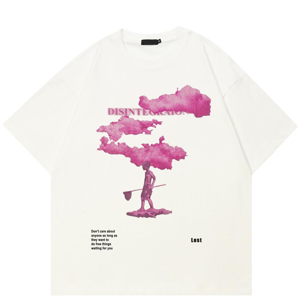 Streetwear Funny Graphic T-Shirt Cotton Tshirt Unisex Tops Tees Summer Short Sleeves T Shirt