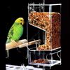 Parakeets Leak Proof Anti Splashing Bird Feeders Bird Cage Accessories Food Container Feeder Bowls