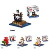 Amazing One Piece Pirate Boat Building Block Toy Mini Figure Collection Ornament