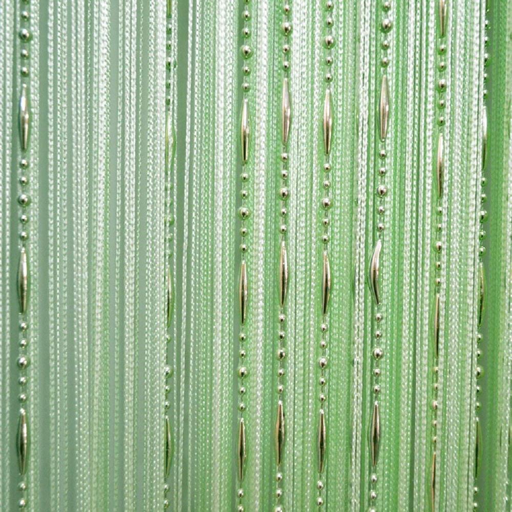 Декоративная цепочка из бисера, капля росы, хрустальное стекло, дверь, перегородка, занавеска на окно, занавеска на веревке