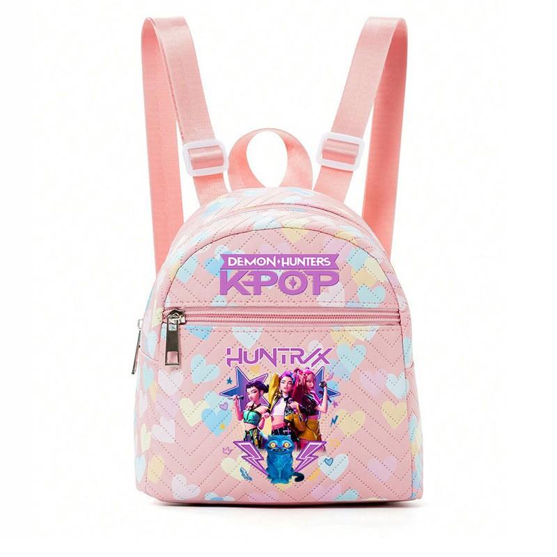 Girls Lightweight School Backpack Candy Color Minimalist Campus Bag Teenagers Daily Use 20L Capacity