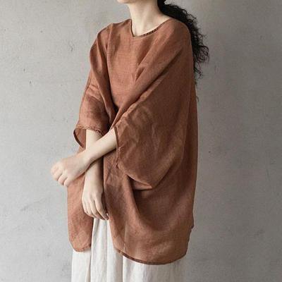 Большие размеры женские блузки с коротким рукавом «летучая мышь» летние свободные топы повседневные рубашки больших размеров