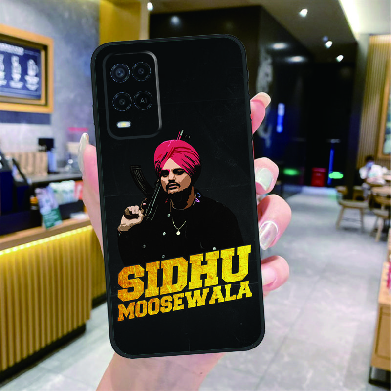 Sidhu Moose Wala Case For Oppo A5 Pro A15 A17 A57 A77 A60 A80 A40 A18 A38 A58 A78 A98 A96 A76 A16 A94 A74 A54
