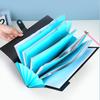 Portable Accordion Folder with Bungee Closure Secure Snap Design Letter Size File Pouch for Home School Office
