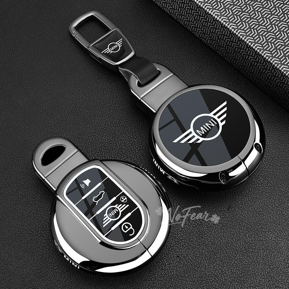 Чехол-оболочка из цинкового сплава для автомобильного ключа BMW Mini COOPERS COUNTRYMAN ONE JCW CLUBMAN F56 F55 F54 F57 F60 Roadster Наклейки на автомобиль svkjb33