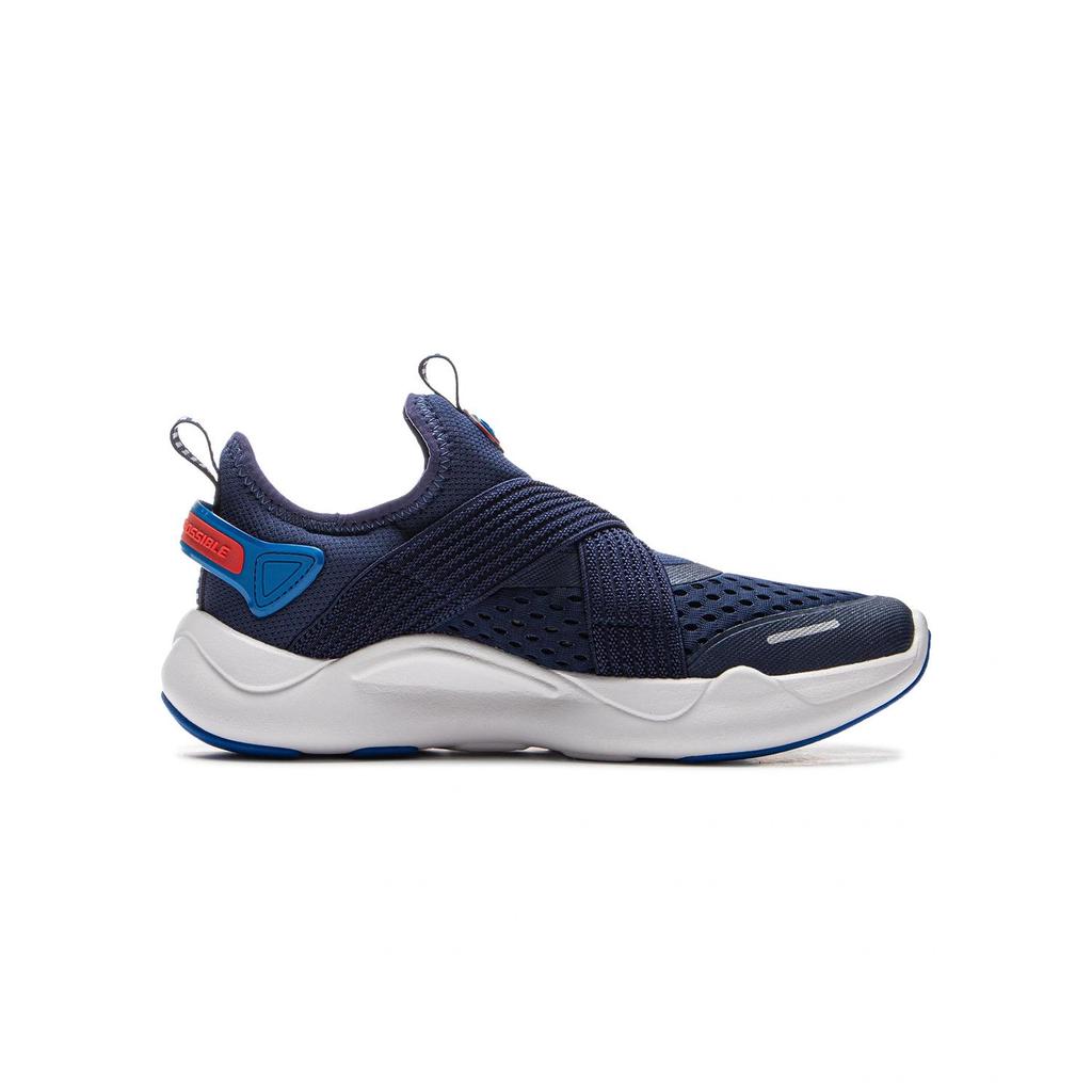 Li Ning Kids Sports Lifestyle Series Fashion Versatile Comfortable Practical Shock Absorption Rebound Breathable Low Top Casual Shoes YKCV076-3