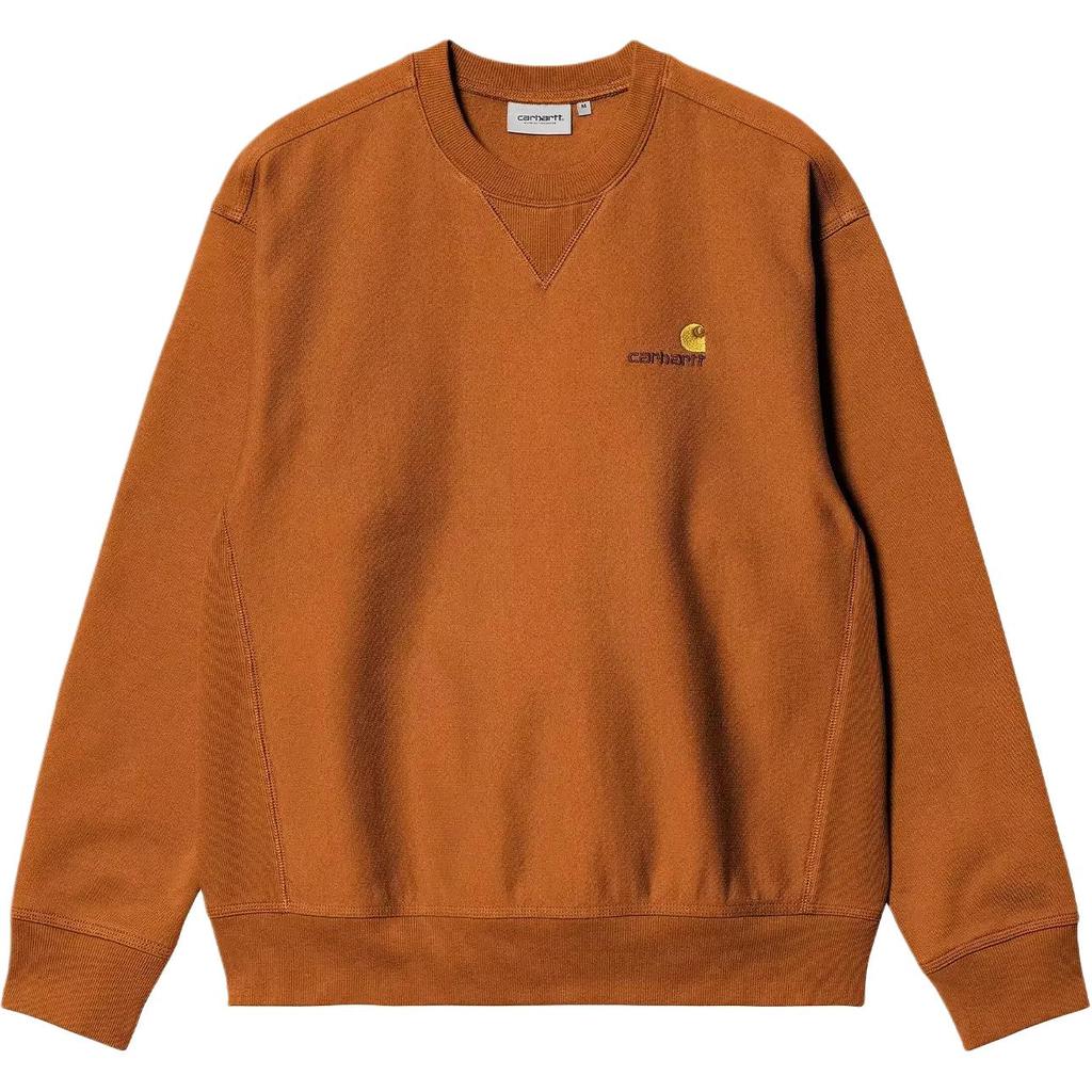 Carhartt WIP Универсальная простая удобная толстовка с длинным рукавом мужская одежда I025475