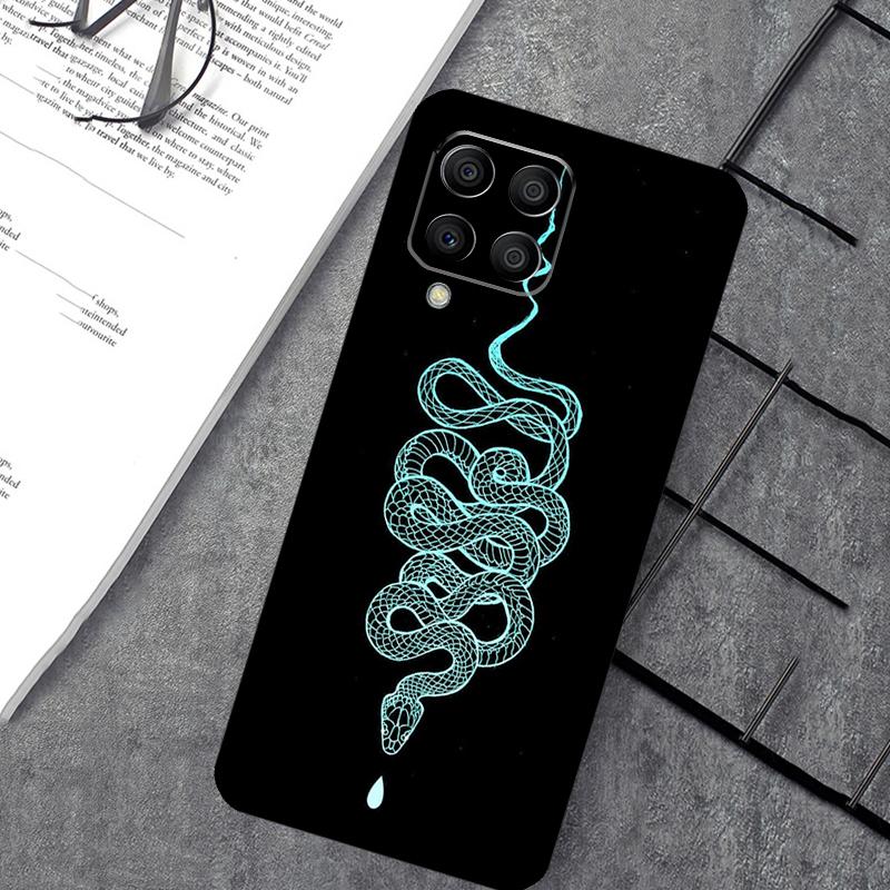 Чехол-иллюстрация со змеей для Samsung Galaxy M54 M32 M52 M15 M11 M12 M13 M14 M06 M16 M36 M56 M31 M53 M35 M55 M34