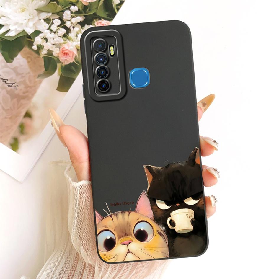 For Infinix Note 7 Lite Case X656 Popular Floral TPU Cover Soft Silicone Phone Cases For Infinix Hot 9 Pro Funda Hot9 Play Shell