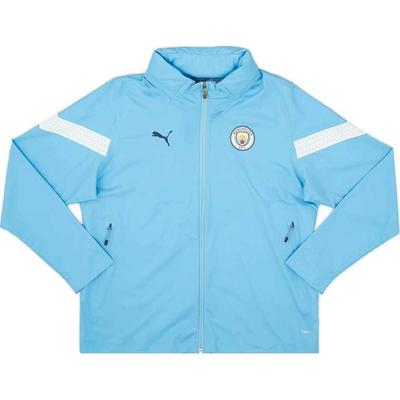 2022-23 Manchester City Удобная мягкая футболка с длинным рукавом Женская футболка синяя 771314-12