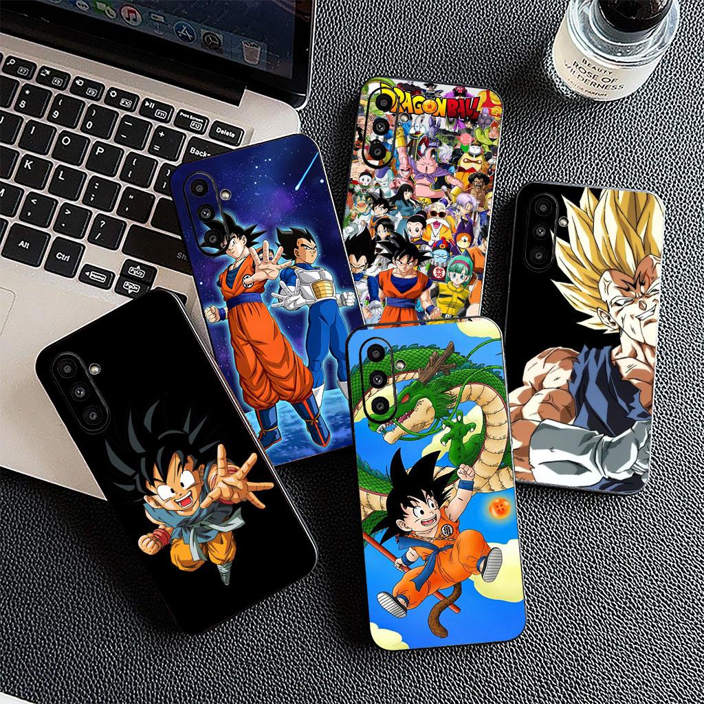 Cover for Samsung Galaxy S25 S24 S23 FE Plus Ultra S7 Edge A16 A15 5G s25+ Phone Case Vegeta DragonBalls Z Dragon Gokus Ball