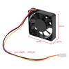 3 Pin 1/2/5/10pcs DC Brushless Fan CPU Cooling Fan 4000 RPM 220mm CPU Card Fan 12V 9 Blades for PC Computer