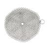 Stainless Steel Cast Iron Cleaner Scrubber Brush Reusable Pot Net Steel Ball For All Types Skillet Griddles Cast Iron Pans Grill