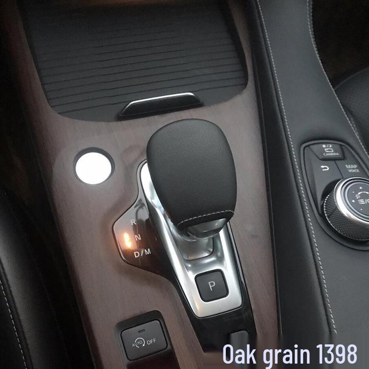 Наклейки для интерьера из углеродного волокна для Infiniti QX50: Подходит для 18 моделей, Декор центральной консоли и дверных ручек