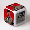 Western John Client Alarm Clock Student Small Gifts Color-changing Colorful Alarm Clock Square Clock
