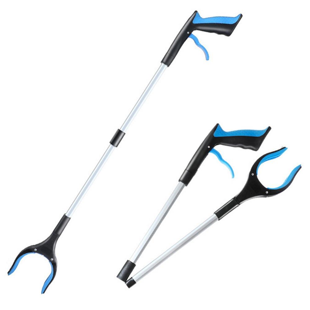 Easy To Hold Foldable Litter Picker Collapsible Lightweight Trash Reacher Picker Safe Strong Magnetic Tip Garbage Grabber Garden