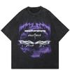 Футболка унисекс с винтажным рисунком Streetwear 2024