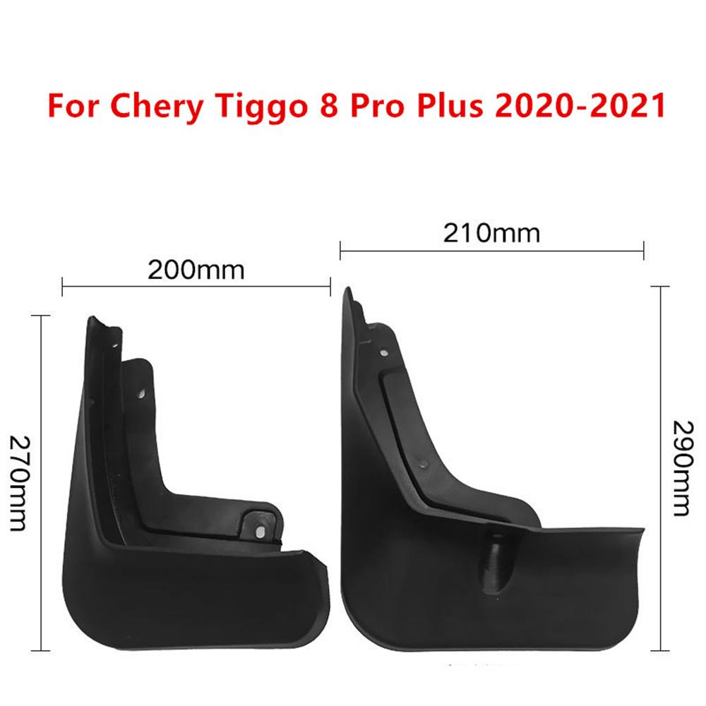 4 шт. Передние+Задние Брызговики Защита от Грязи Для Chery Tiggo 8 Pro Plus 2020-2021
