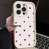 Чехол для телефона iPhone 16 15 13 14 12 11 Pro Max 7 8 15 16 Plus XR X XS Max SE2022 С принтом 'Любовное сердце' Матовый Мягкий Ударопрочный Чехол