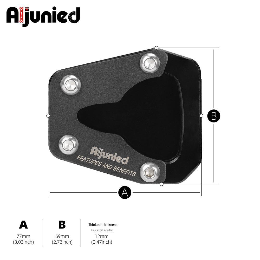 KY 450Rally Увеличенная противоскользящая накладка на боковую подножку