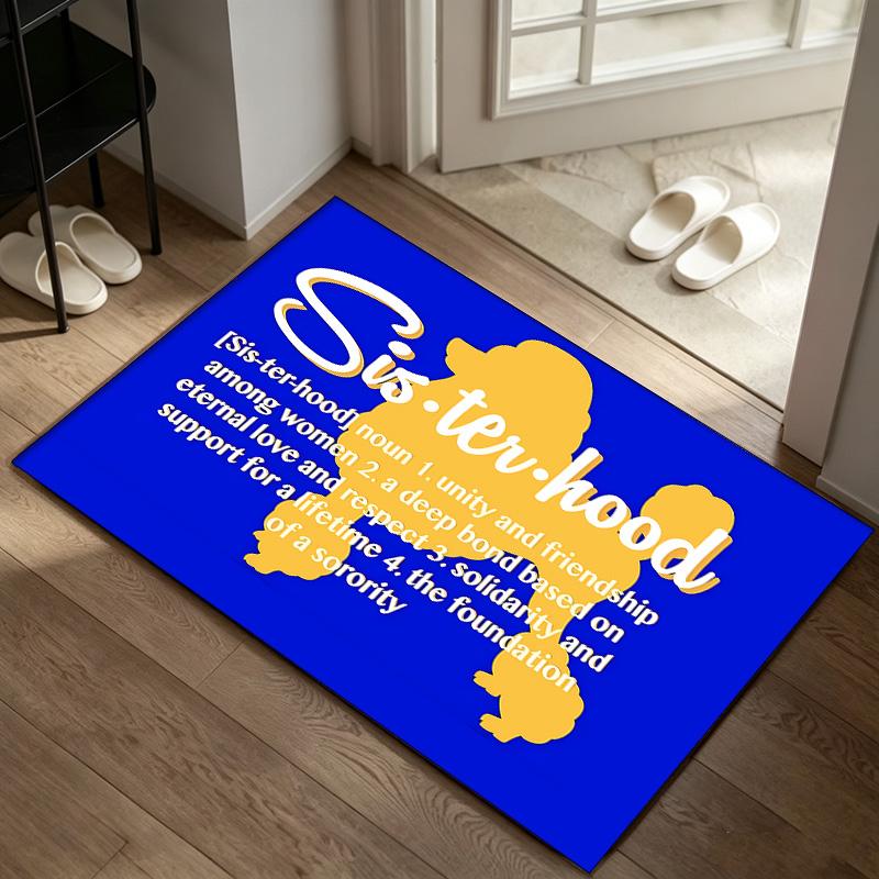 Sigma Gamma Rho A rug suitable for office chair areas living rooms and computer desks perfect for home offices and an ideal holiday gift
