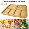 Charcuterie Boards with Lid Double-Sided Food Plate Cheese Board with Locking Buckle Sauce Grooves Cutting Boards for Kitchen