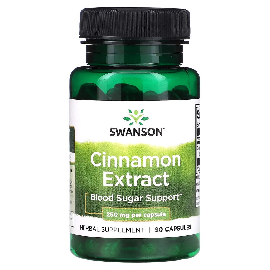 Cinnamon Extract, 250Mg, 90 Capsules