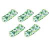 5pcs Washable Sanitary Pads Reusable Menstrual Pads Water Resistant Printing Panty Liners for Women