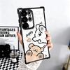 Кавайная Линия Щенок Милый Мягкий Чехол Для Телефона Для Samsung Galaxy S26 Ultra S25 Edge S24 FE S23 Plus S22 S21 + S20 Покрытие Защита От Падений Забавный