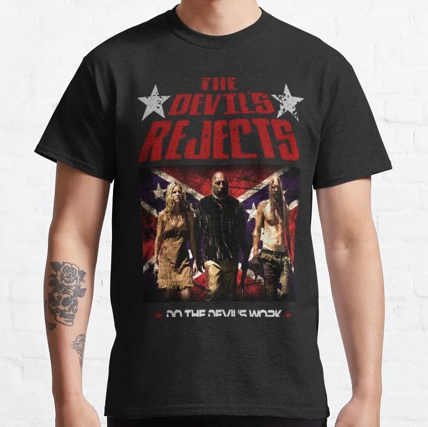 The Devils Rejects horror captain spaulding movie scary house of 1000 corpses halloween 100% Cotton T Shirts Short Sleeve Tops