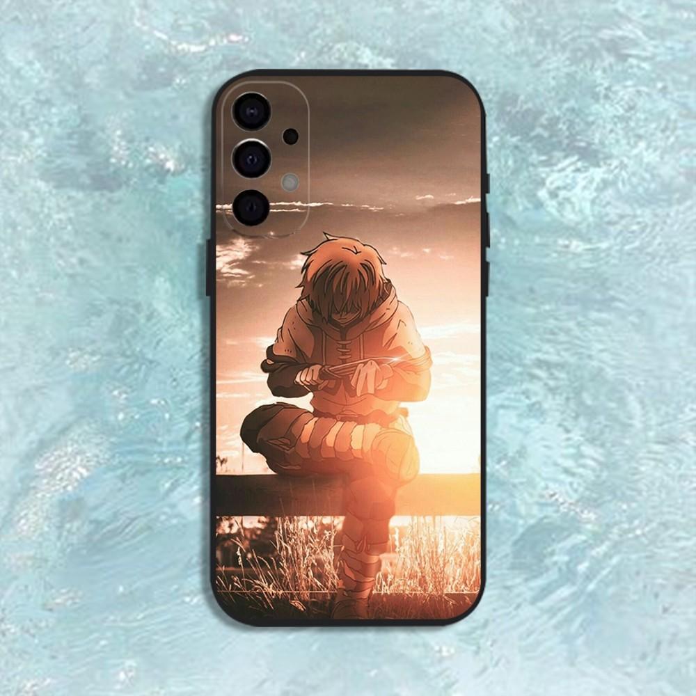 Чехол для телефона с изображением из аниме Сага о Винланде для Samsung S25, S24, S21, S22, S23, S30, Ultra, S20, Plus, Fe, Lite, Note, 10, 9, 5G Черный