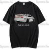 Футболки SChassis 13 SR20 Powered Classic Футболка Silvia S13 Criminal on Touge Drift King Style с изображением японского гоночного автомобиля Футболки унисекс JDM