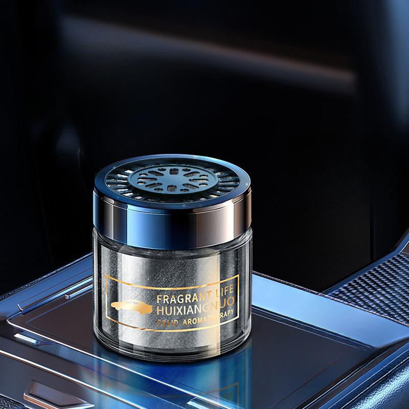 Stylish Solid Perfume Car Air Freshener with Cologne Scent for Long-Lasting Freshness