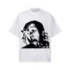 2026 ASAP Rocky Футболка с графическим принтом звезды Унисекс Оверсайз Хип-Хоп Повседневная Хлопок Короткий рукав Современная Уличная мода Для выходных Футболка