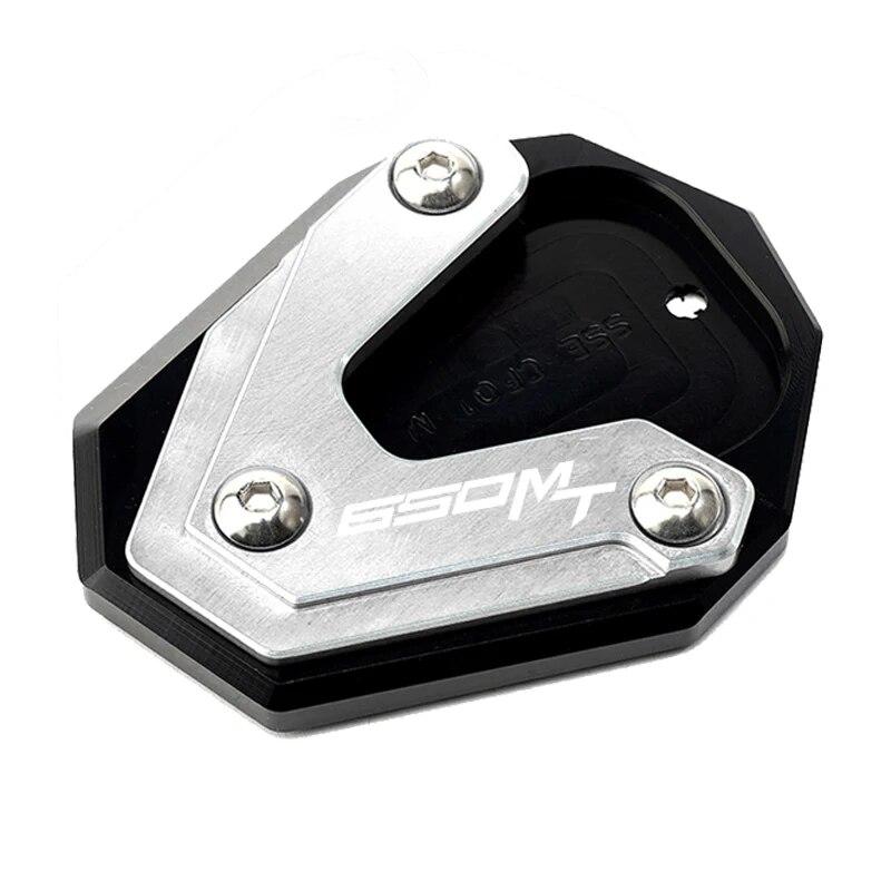 Motorcycle Kickstand Enlarger Foot Side Stand Extension Pad For CFMOTO 650MT 650 MT CF 650 TR-G 650TR-G Accessories