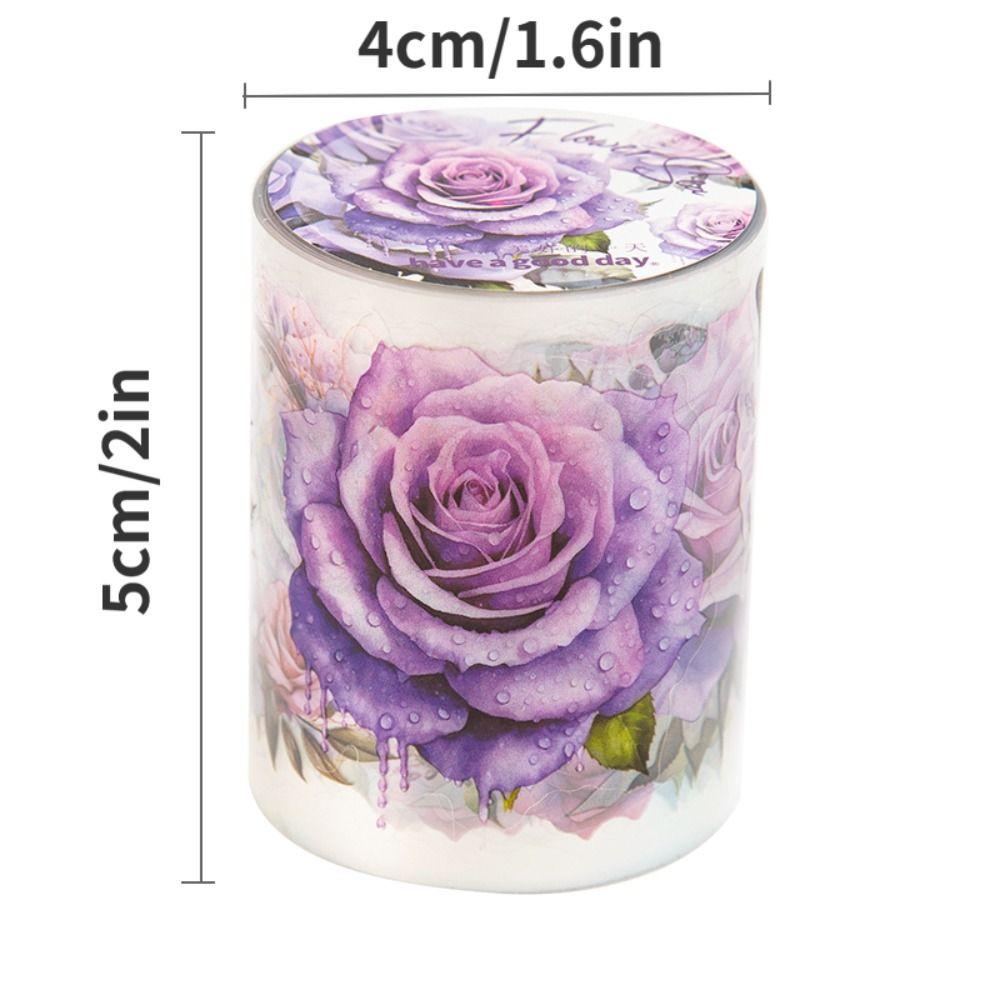 Plant Flower Lovers PET Washi Tape Mr.Paper Masking Tape DIY Sticker Set