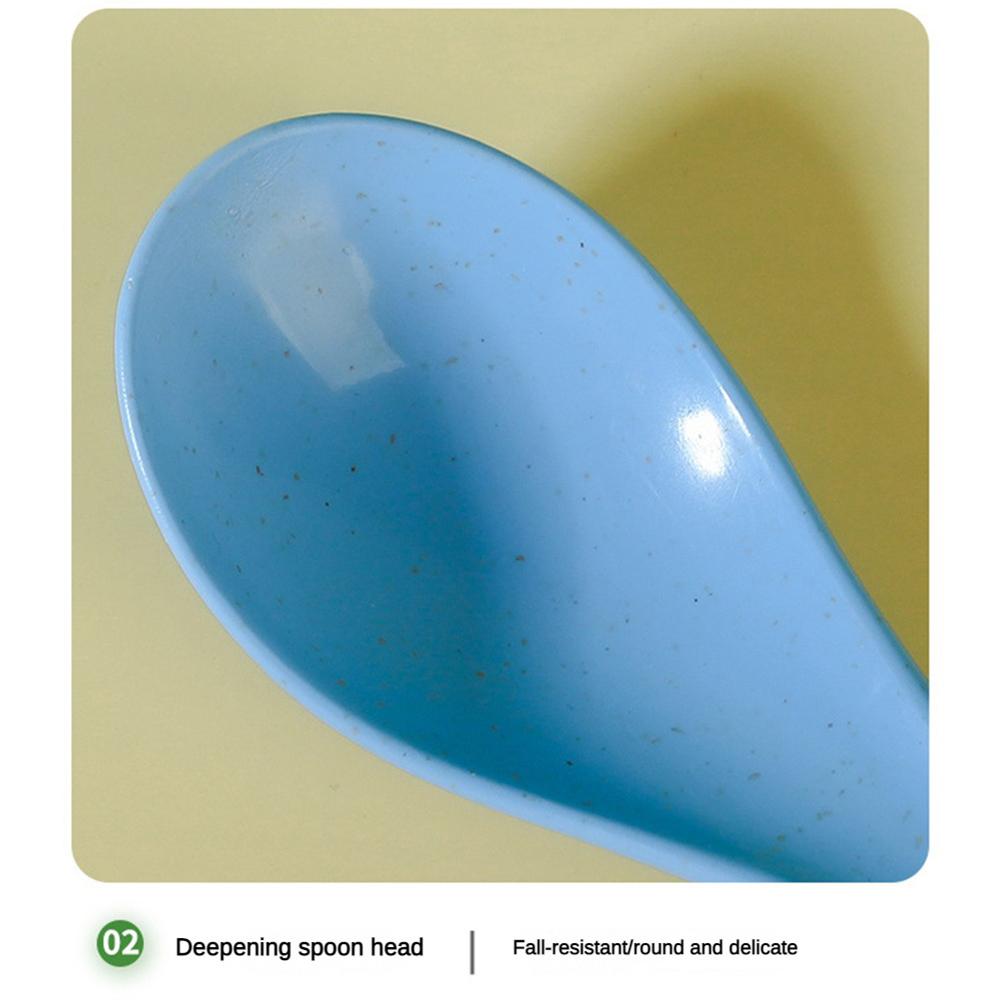 1/5 шт детская ложка пшеничная соломка мороженое 12 г 16,5*3,9 см подставки для ложек и зажимы для кастрюль ложка для рисовой пасты рисовые хлопья детское питание