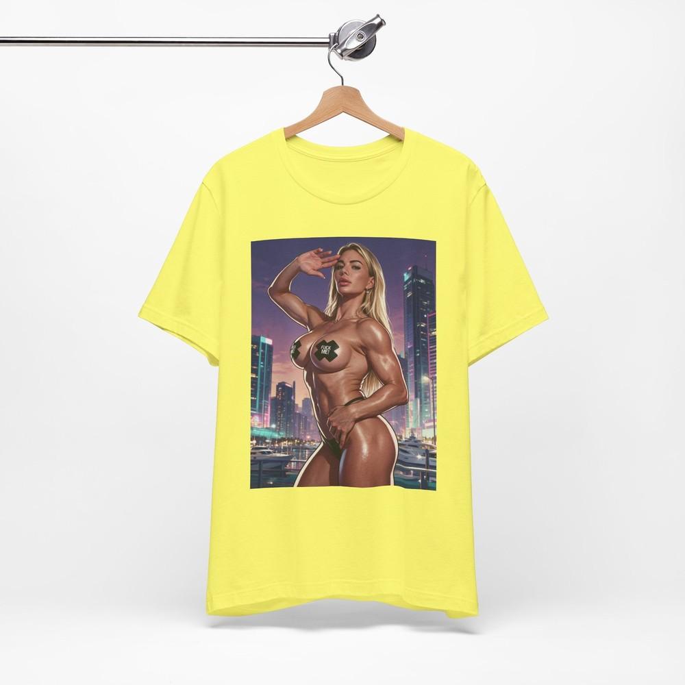 Denise Anders Bikini Pinup T-Shirt | GTA 6 Graphic Streetwear Print Tee