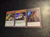 3pcs/set Yu-gi-oh!  2014 Wcs Self Control Collect Signature Trading Flash Card Anime Cartoon Christmas Gift