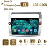 icreative Для Citroen C4 C-Triomphe C-Quatre 2004-2014 2 din автомобильный радиоприемник мультимедийный видеоплеер Android 2din WIFI GPS DSP 1 + 16 ГБ