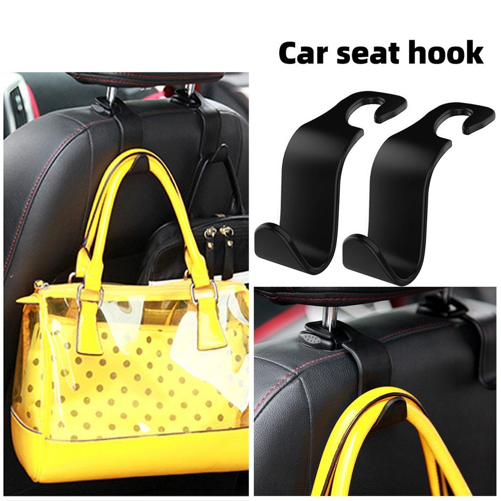 FONKEN Крючок для подголовника автомобильного сиденья, органайзер для заднего сиденья, вешалка для хранения сумки, одежды, пальто, аксессуары для интерьера