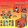 Anime LABUBU Fanmade 75MM Blind Box Button Badge - Double Flash Tinplate Laser Design