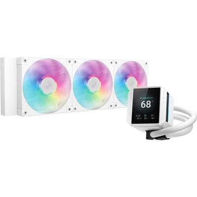 Охлаждение ПК - DEEPCOOL - MYSTIQUE 360 WH ARGB - 12 см - Полный комплект для процессора - RGB