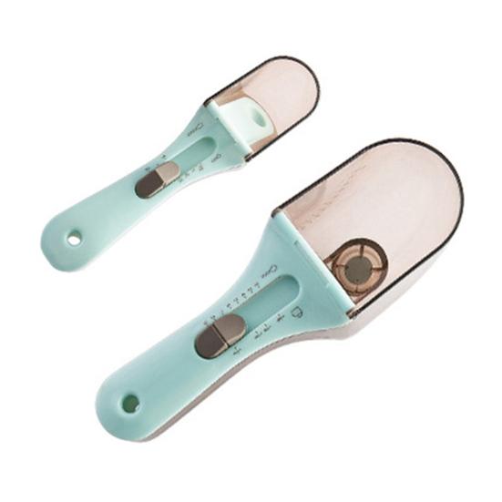 Ложка-совчок для кормления собак, кошек, кроликов, птиц. Регулируемая мерная чашка для корма животных со шкалой. Двусторонняя восьмипозиционная мерная ложка. Соль