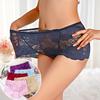 High Quality Women's Sexy Lace Underwear Pure Cotton Crotch High Mid Waist Seamless and Breathable Briefs Women Panties