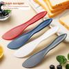 2Pcs Plastic Cake Spatula Food-Grade PP Material Colorful Multifunctional Easy-to-operate Rounded